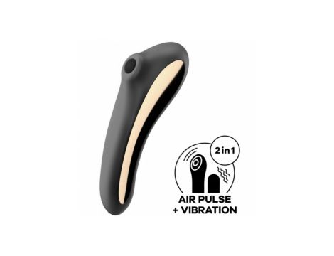 Stymulator punktu G Air Pulse Satisfyer Dual Kiss czarny - 5
